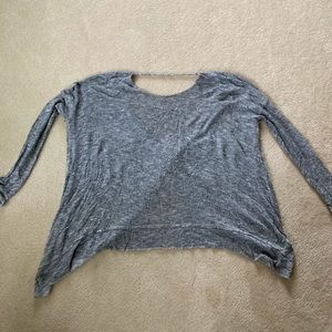Free people cross back sweater. Size small